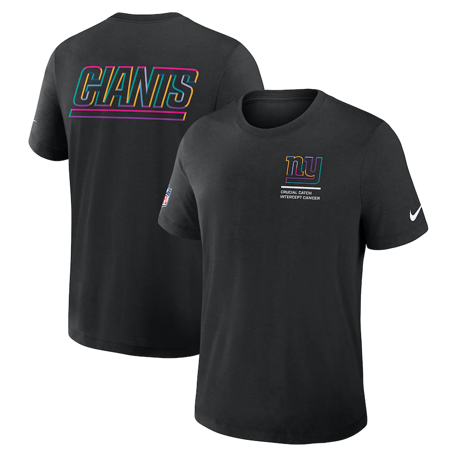 Men New York Giants #5 Nike NFL 2025 T shirt